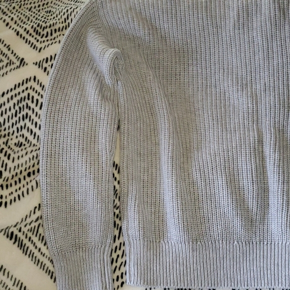 Rails gray lace up sweaterππHPππ - Picture 8 of 12